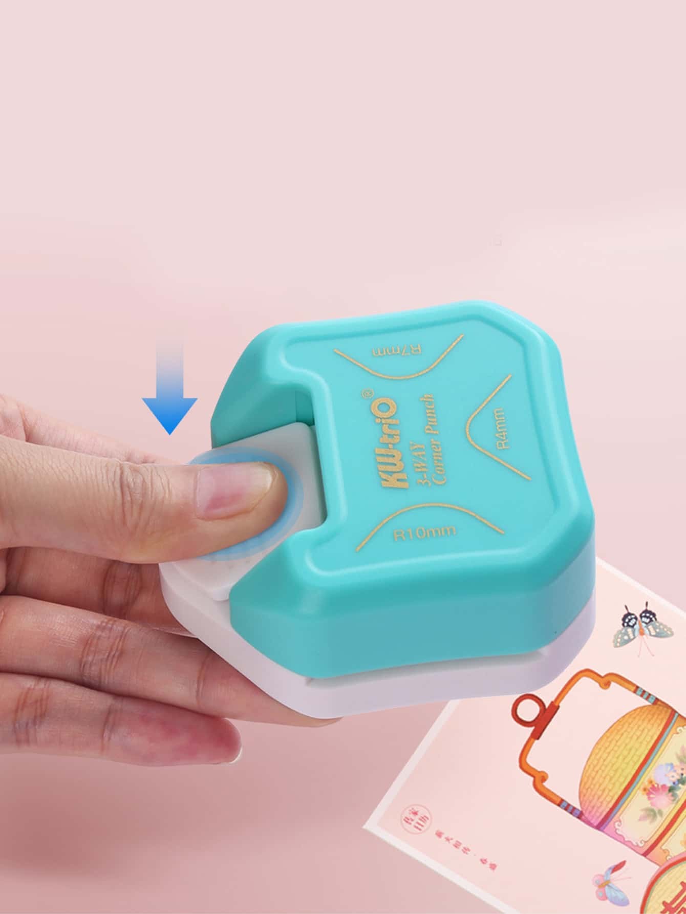 1入組隨機三合一沖頭 - 藍色 - 查看 6