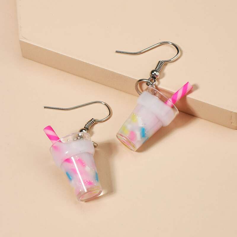 

Drink Drop Earrings, Multicolor