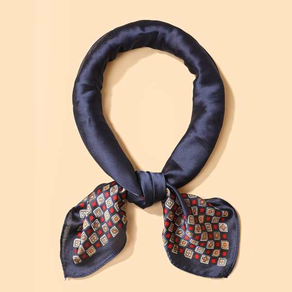 

Men Geo Print Bandana, Multicolor