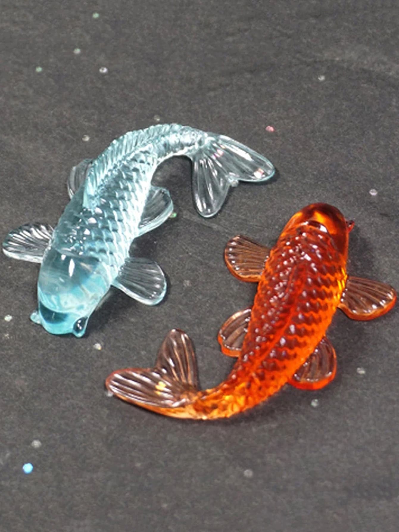 1pc Reusable Silicone Mold,Simple Clear Fish Shaped Washable DIY Silicone Mold For DIY Lovers