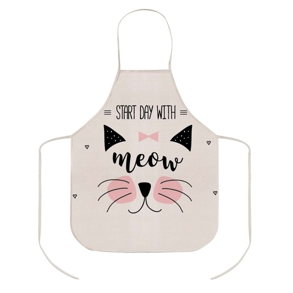 

Cartoon Graphic Apron, Multicolor