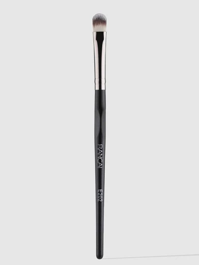  RANCAI 1pc Concave Series Eye Shadow Brush - Round Flat Type, Extra Flat Round Brush Eyebrow Concealer Brush,Concealer Brushs,Flat Makeup Brush,Black,Foundation Brush,Concealer Brush,Blush Brush,Contour Brush,Blush Brush,Bronzer Brush,Powder Brush,Foundation Brush,Blush Brush,Giveaways