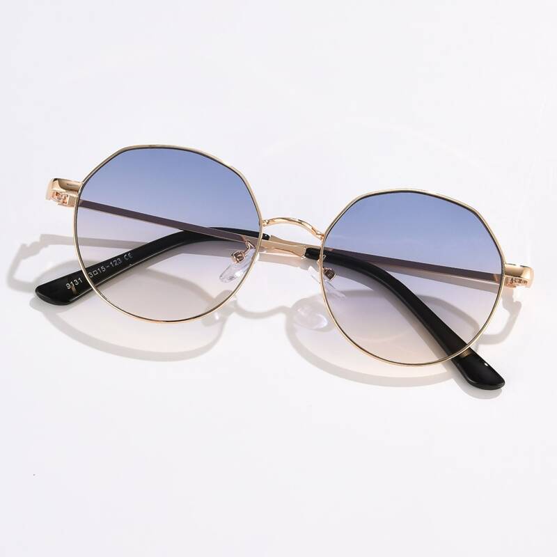 

Round Frame Sunglasses, Multicolor