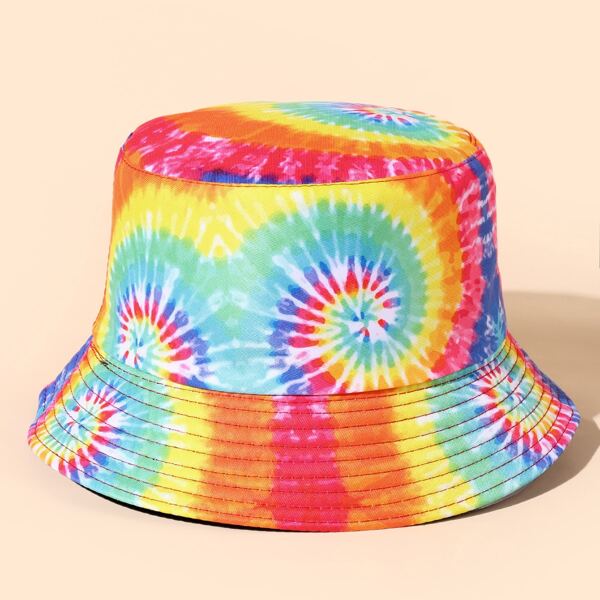 

Tie Dye Bucket Hat, Multicolor