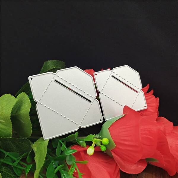 

1pc DIY Envelope Embossing Mold, Multicolor