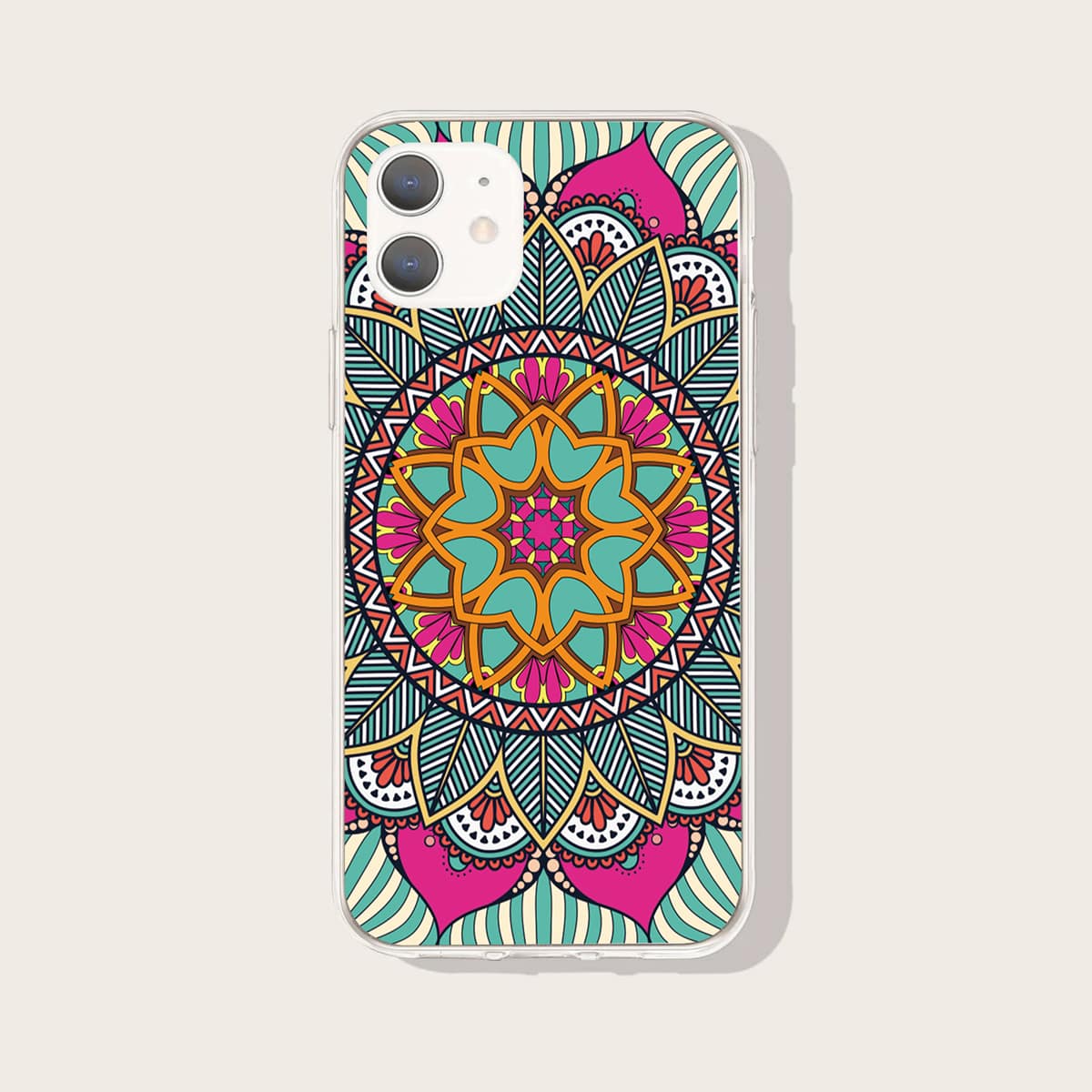 

Floral Graphic Phone Case, Multicolor