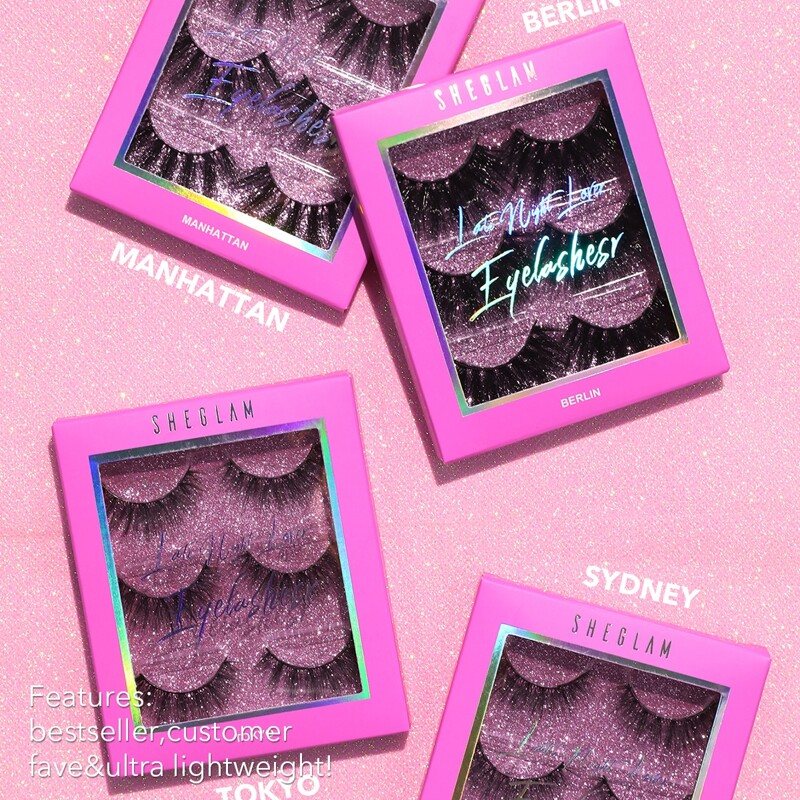 

Late Night Lover Full Volume False Eyelashes-Sydney, Black