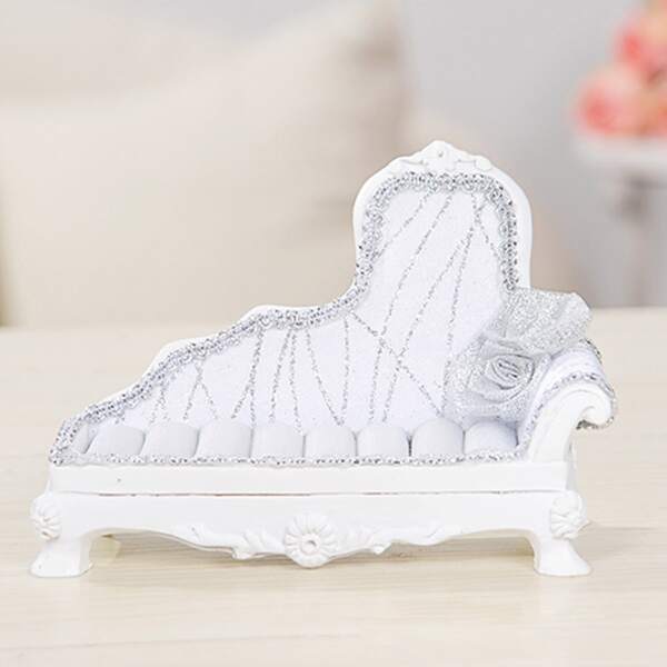 

1pc Sofa Shaped Random Jewelry Storage Rack, Multicolor
