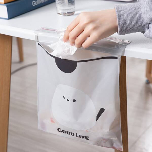 

15pcs Cartoon Graphic Random Garbage Bag, Multicolor