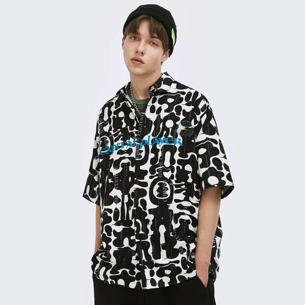 

Men Allover Print Shirts, Multicolor