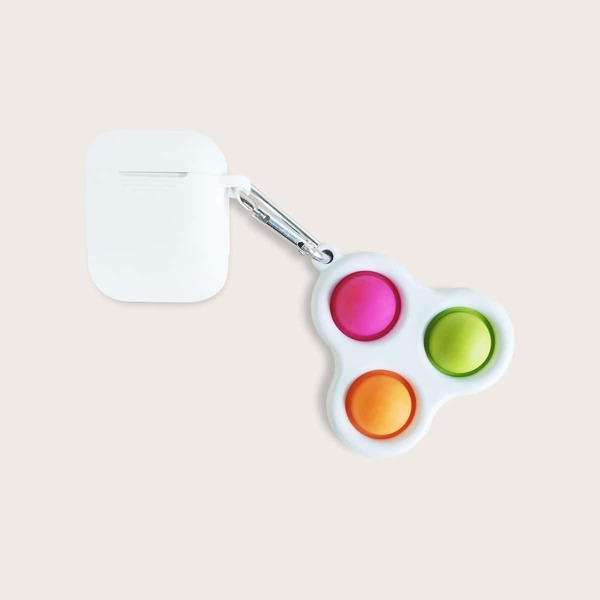 

Case For Airpods With Pendant, White