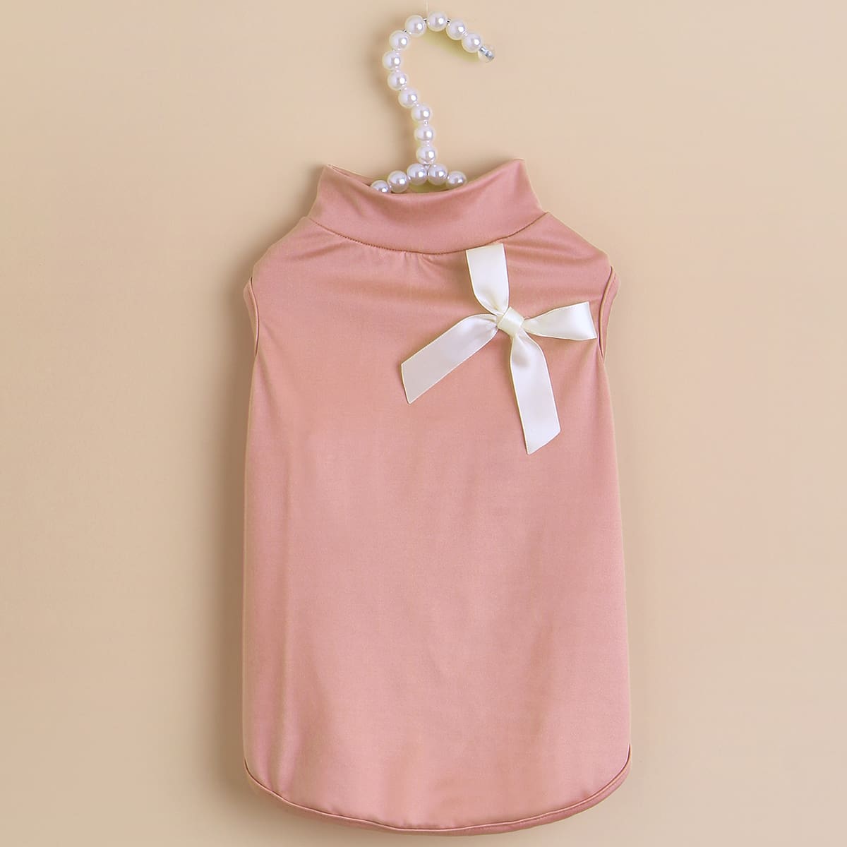 

Bow Decor Pet Tank Top, Pink