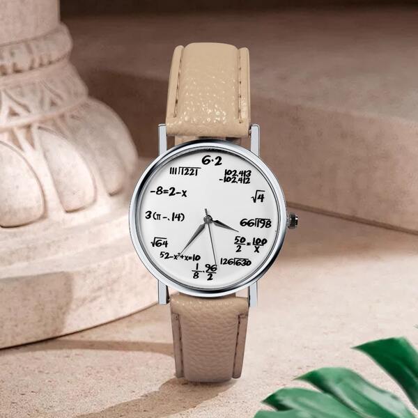 

Kids Equation Dial Round Pointer Watch