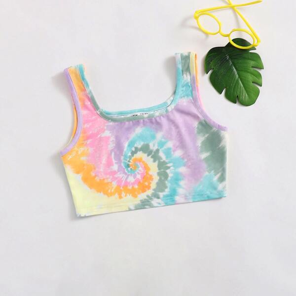 

Plus Tie Dye Tank Top, Multicolor