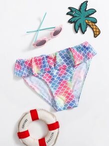 Skort de bebé de escamas de pez - Multicolor - Ver 1