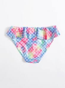 Skort de bebé de escamas de pez - Multicolor - Ver 2