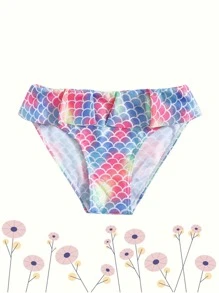 Skort de bebé de escamas de pez - Multicolor - Ver 3