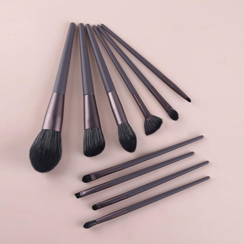 

10pcs Makeup Brush Set, Black
