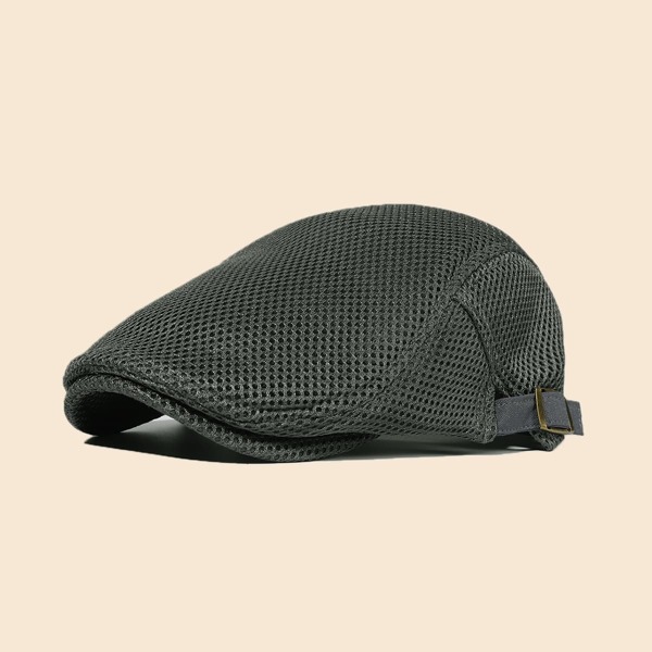 

Men Minimalist Beret, Dark grey