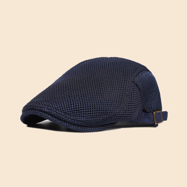 

Men Minimalist Beret, Navy blue