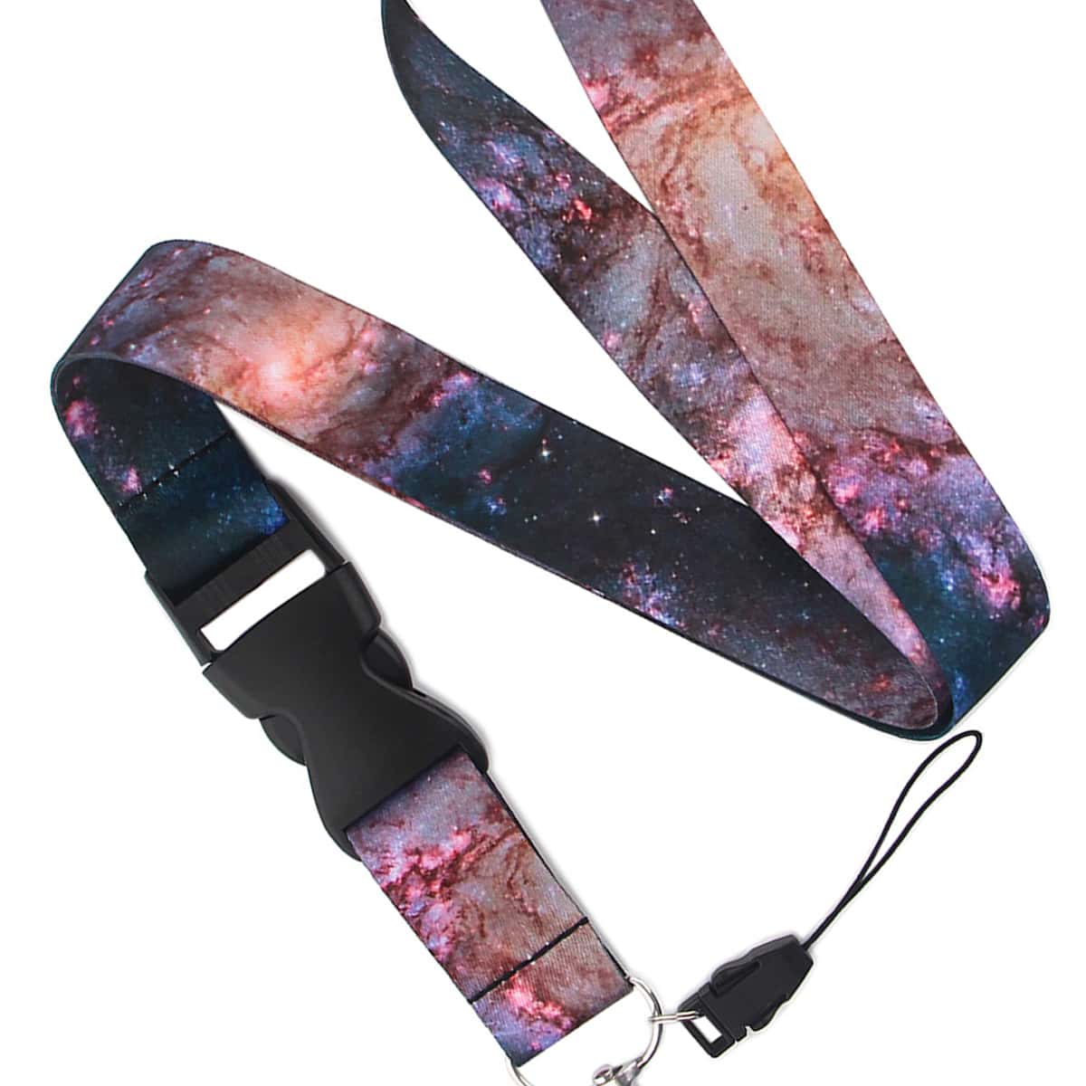 

1pc Galaxy Pattern Lanyard, Multicolor