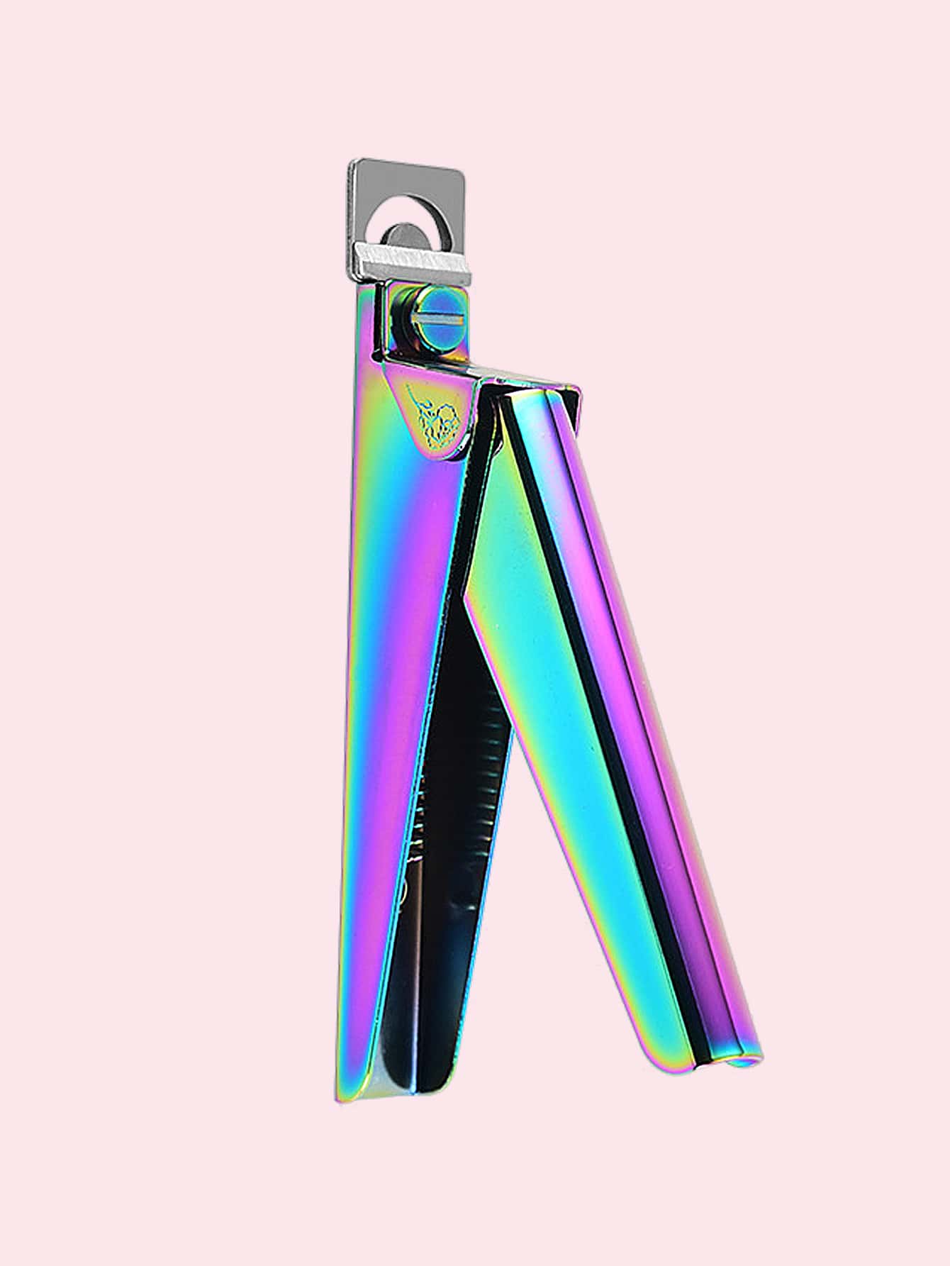 Colorful Stainless Steel Nail Clipper - Multicolor - View 1