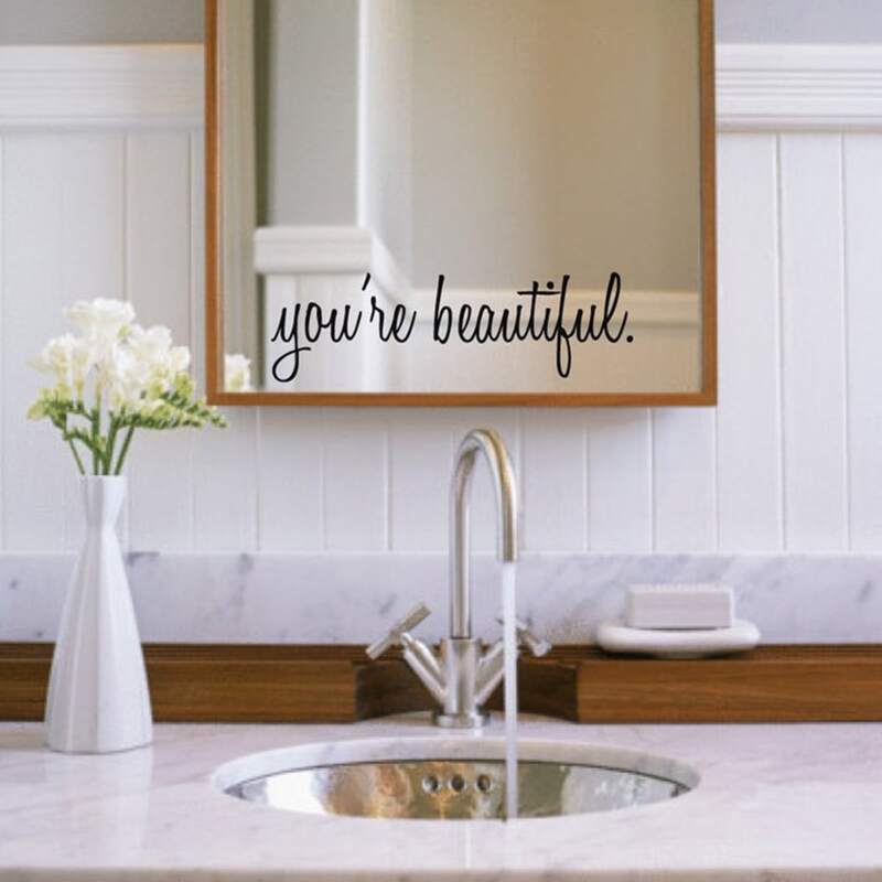 

Slogan Wall Sticker, Black