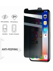 2 buc/pachet, folie de protecție ecran din sticlă securizată anti-stropire, compatibilă cu , protecție la jumătate de ecran compatibilă cu Apple 16/16 Plus/16 Pro/16 Pro Max/15/15Plus/15Pro/15Promax, rezistentă la șocuri, anti-cădere, rezistentă la zgârieturi, anti-amprentă, acoperire completă - Gri deschis - Vizualizare 6
