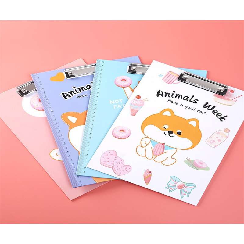 

1pc Random Cartoon Clipboard, Multicolor