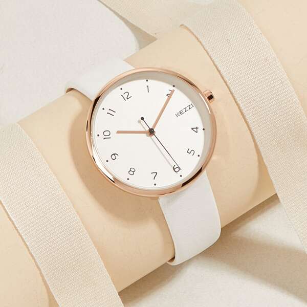 

Round Pointer Quartz Watch