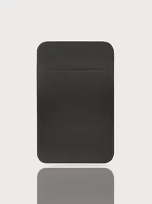 Adhesive Card Holder Bag - Black - View 1