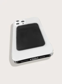 Adhesive Card Holder Bag - Black - View 3