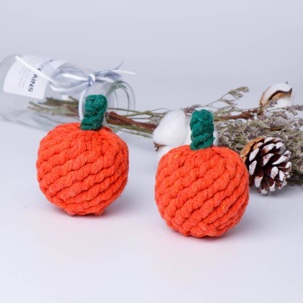 

1pc Orange Shaped Pet Chew Toy