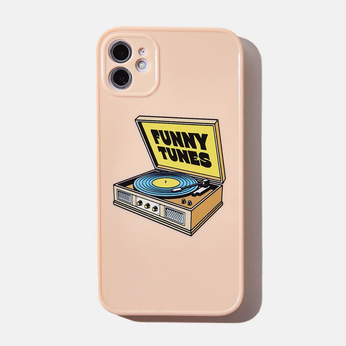 

ROMWE X Alterfan-art Vinyl Record Player Phone Case, Multicolor