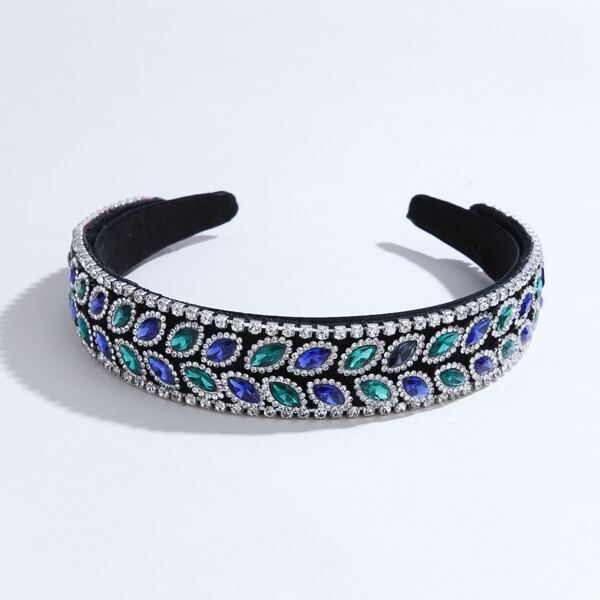 

Rhinestone Decor Hair Hoop, Multicolor