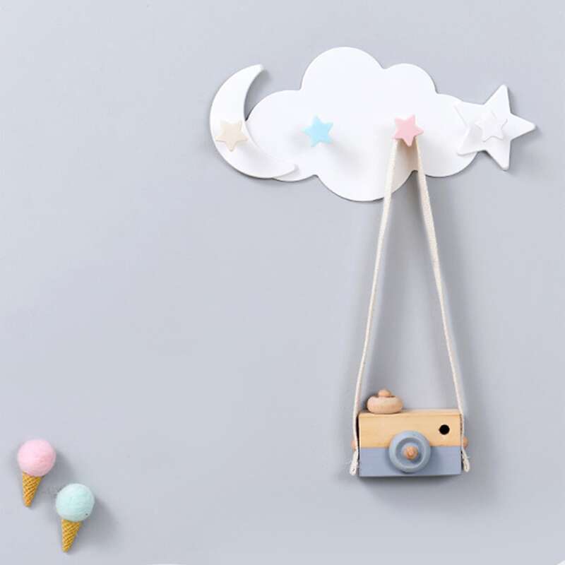 

1pc Cloud Wall Hook, Multicolor