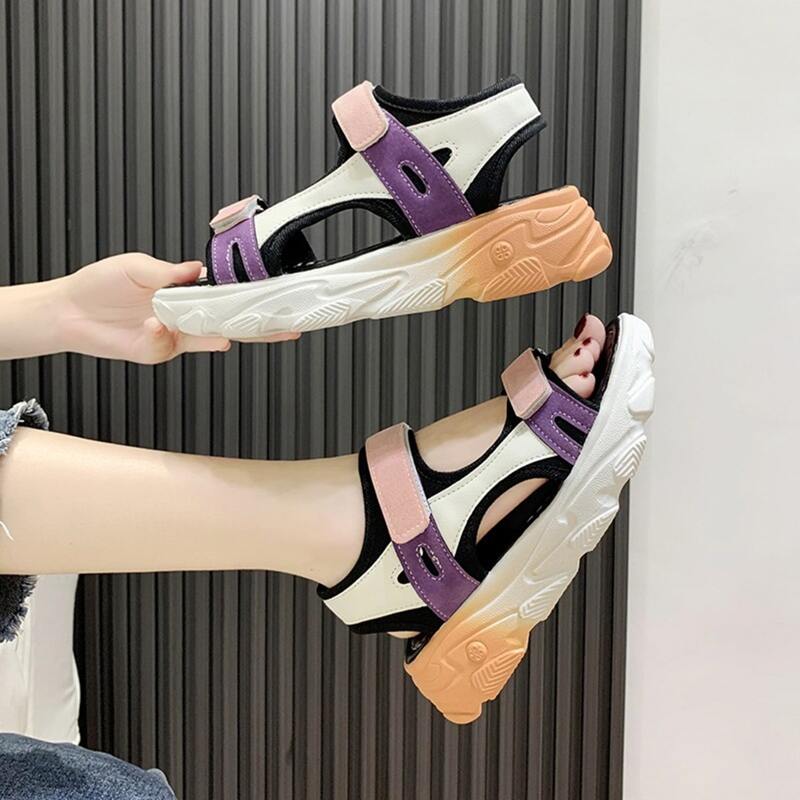 

Colorblock Strap Sport Sandals, Multicolor