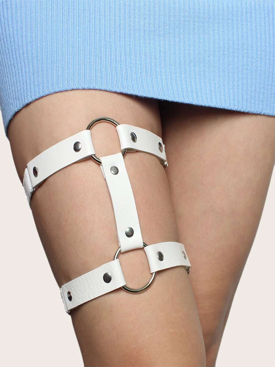 Khóa thắt lưng đùi - trắng - Xem 1