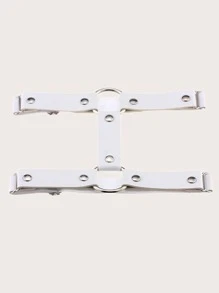 Khóa thắt lưng đùi - trắng - Xem 3