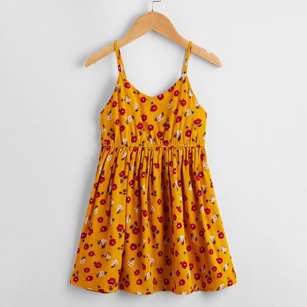 

Toddler Girls All Over Floral Print Cami Dress, Multicolor