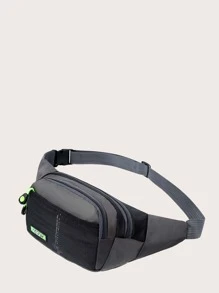 Men Two Tone Fanny Pack
