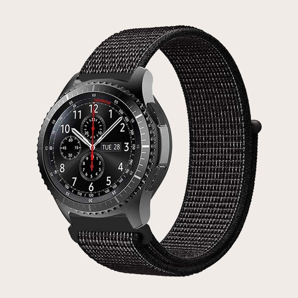 

Nylon Watchband For Samsung Galaxy Active, Black