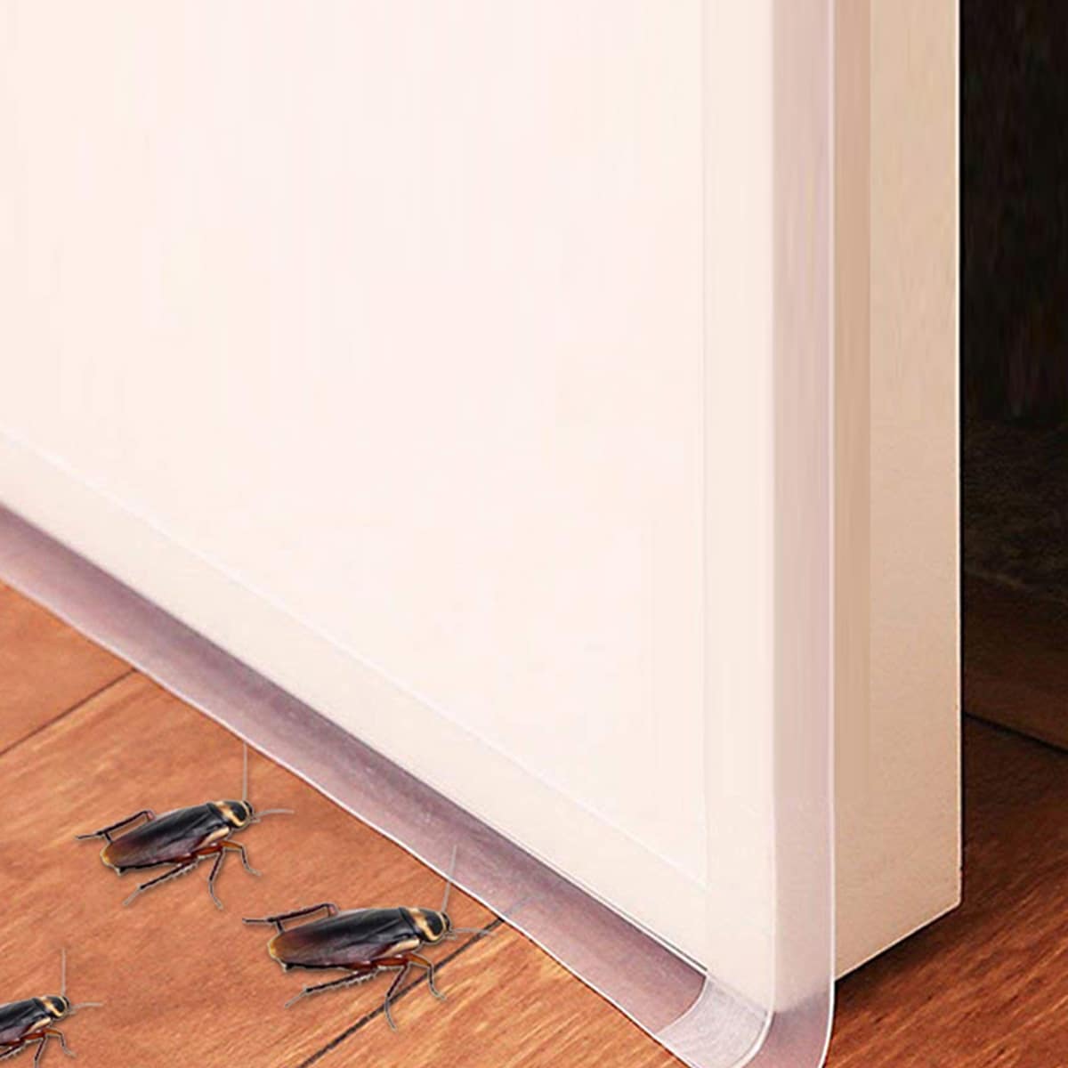 

5m Door Seam Sealing Strip, Clear
