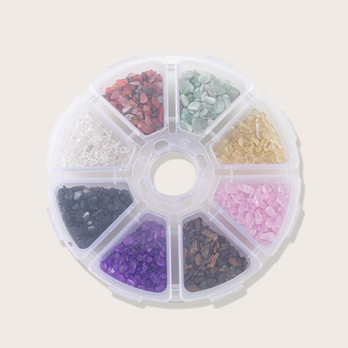 

1box Stone Desktop Ornament, Multicolor