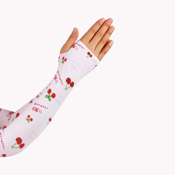 

Anti-mosquito Fruit Print Long Gloves, Multicolor