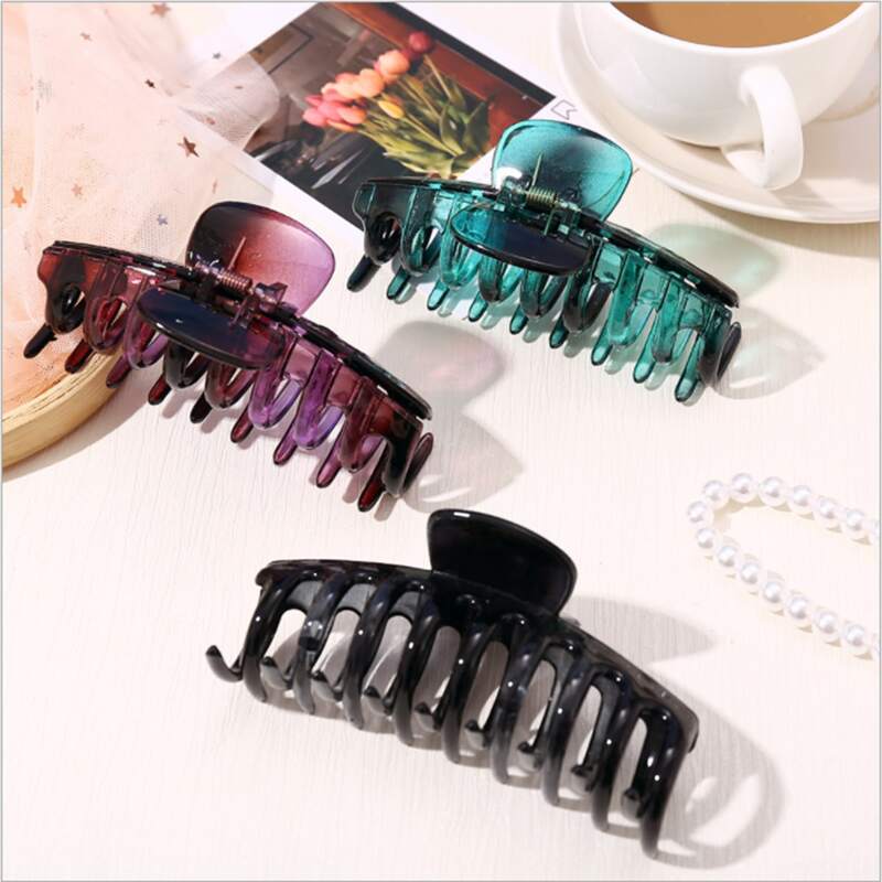 

1pc Random Plain Hair Claw, Multicolor