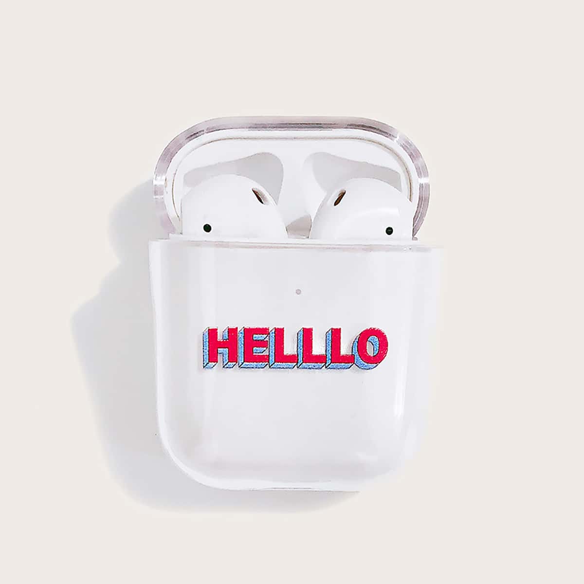 

Letter Graphic Airpods Case, Multicolor