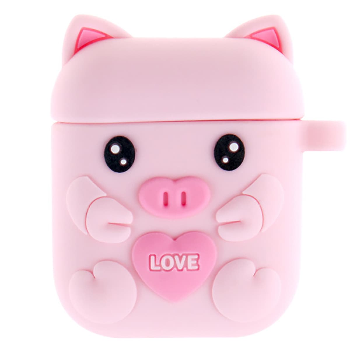 

Cartoon Pig Airpods Case, Pink