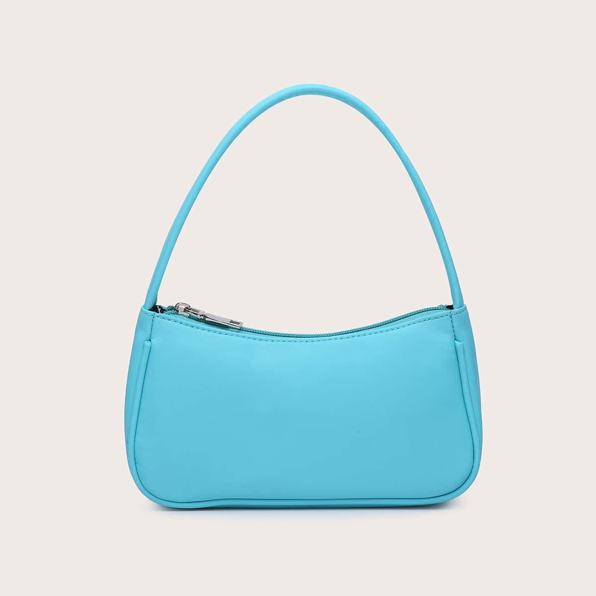 

Solid Satchel Bag, Mint blue