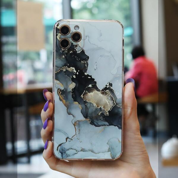 

Marble Pattern Phone Case, Multicolor